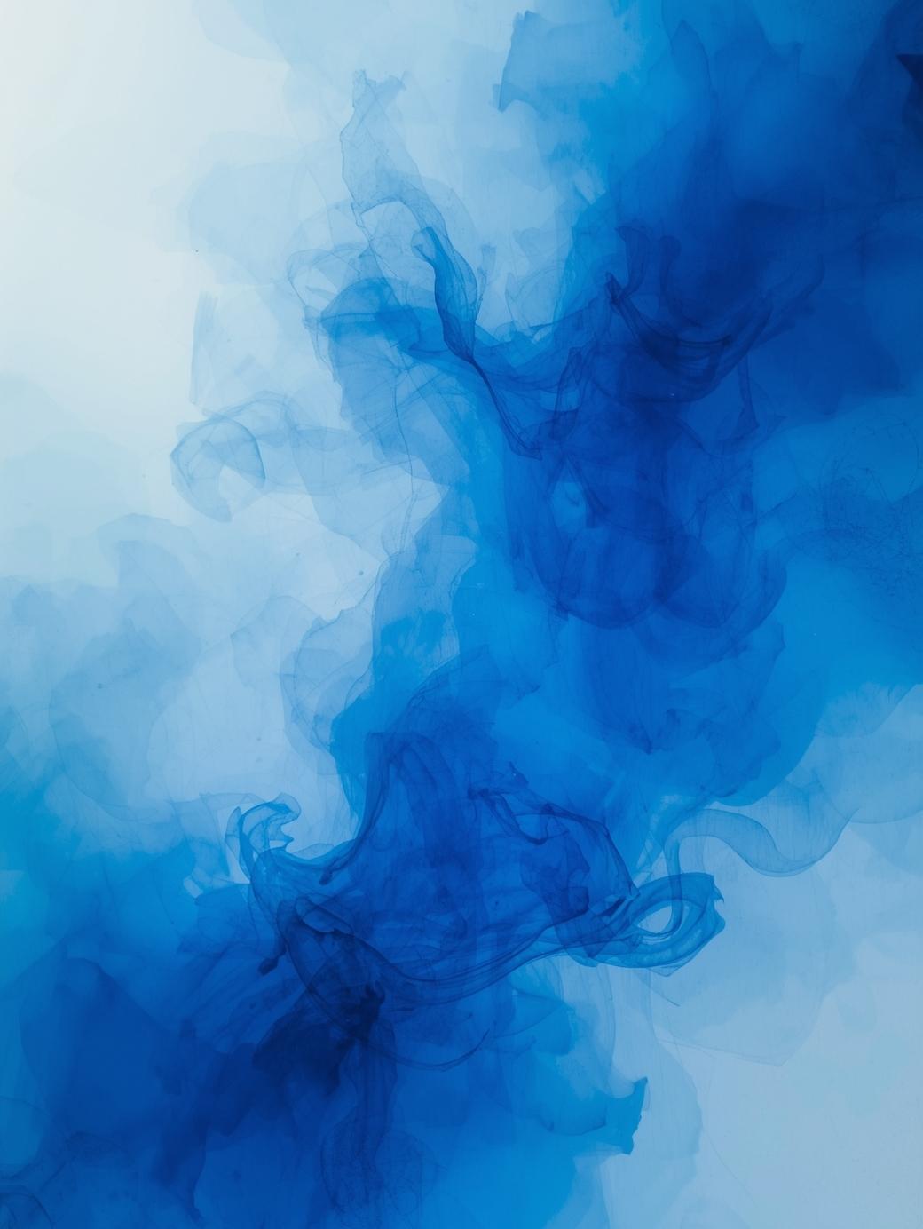 Blue abstract mental dimension